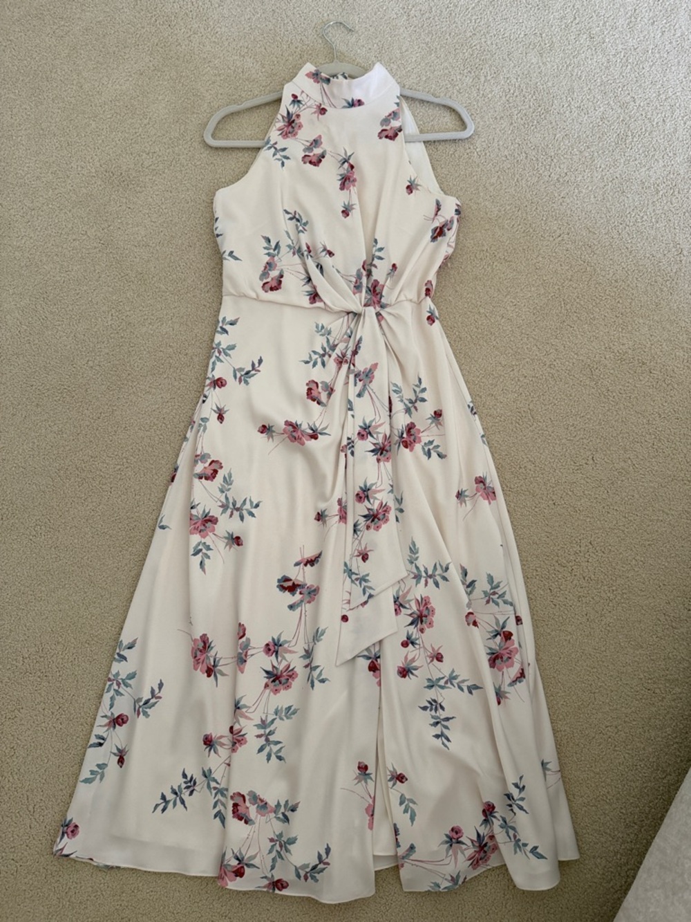 Ted Baker London Floral Halter Midi Dress